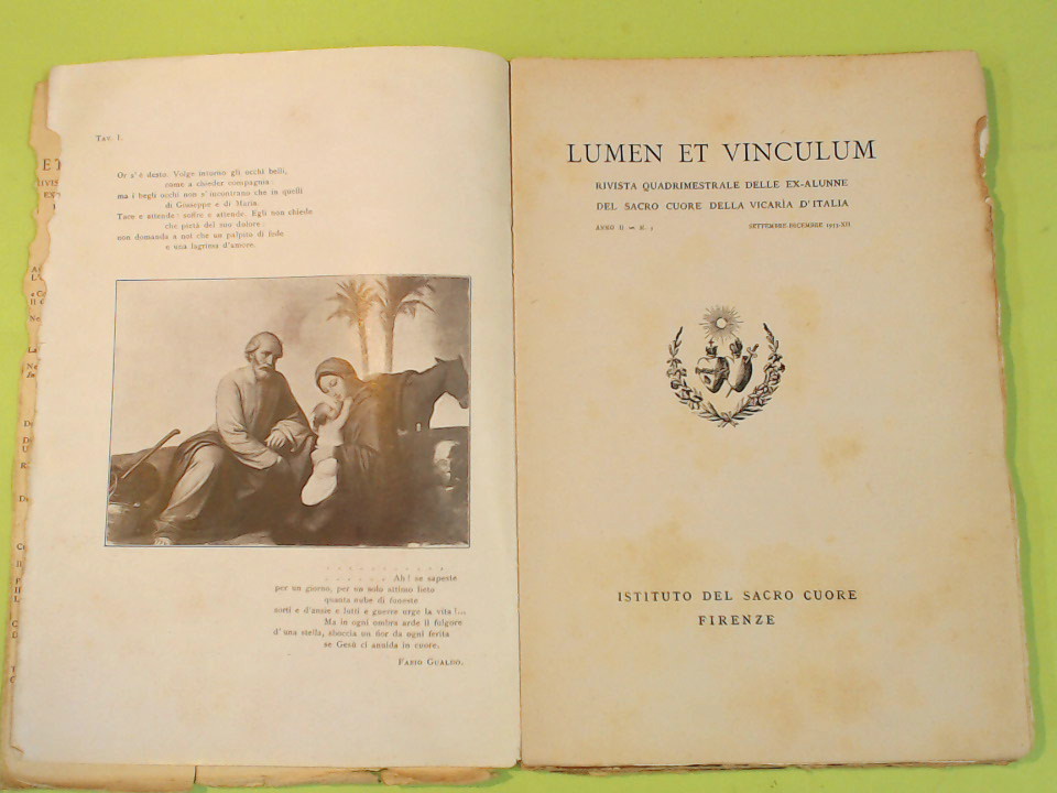 LUMEN ET VINCULUM SETTEMBRE DICEMBRE 1935 N. 3 - immagine 2
