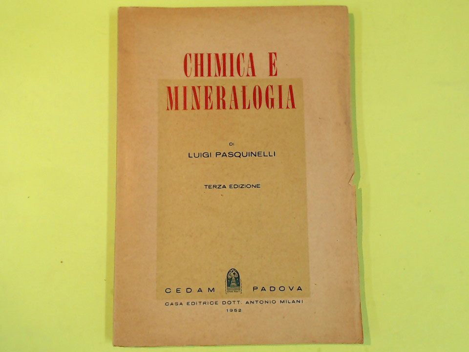 CHIMICA E MINERALOGIA
