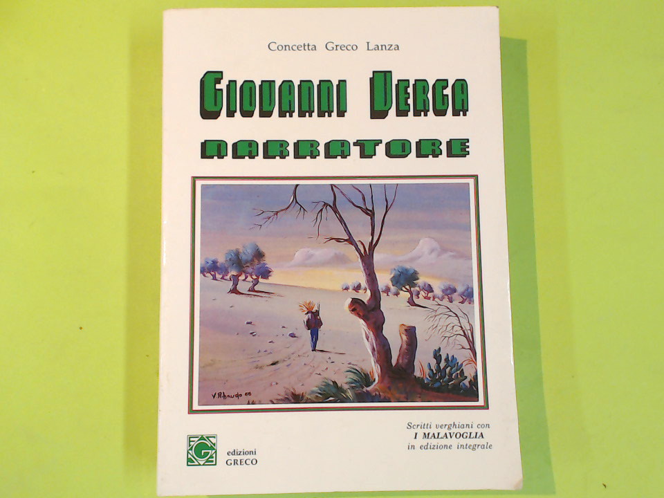 GIOVANNI VERGA NARRATORE