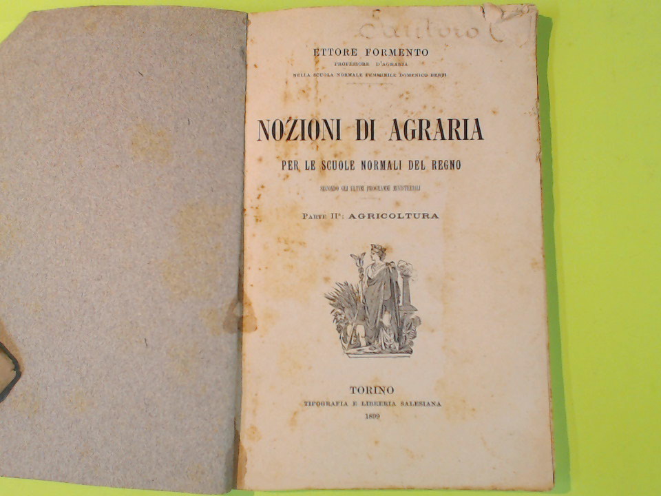 NOZIONI DI AGRARIA PARTE II AGRICOLTURA - immagine 2