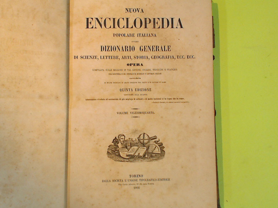 NUOVA ENCICLOPEDIA POPOLARE ITALIANA VOL XXIV - immagine 2