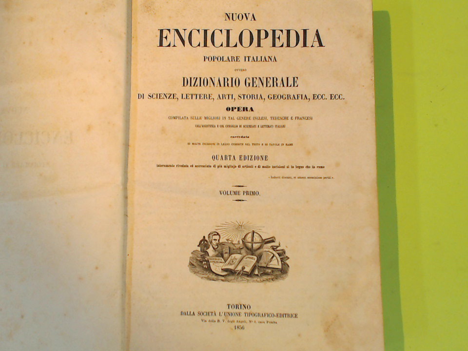 NUOVA ENCICLOPEDIA POPOLARE ITALIANA VOL I - immagine 2