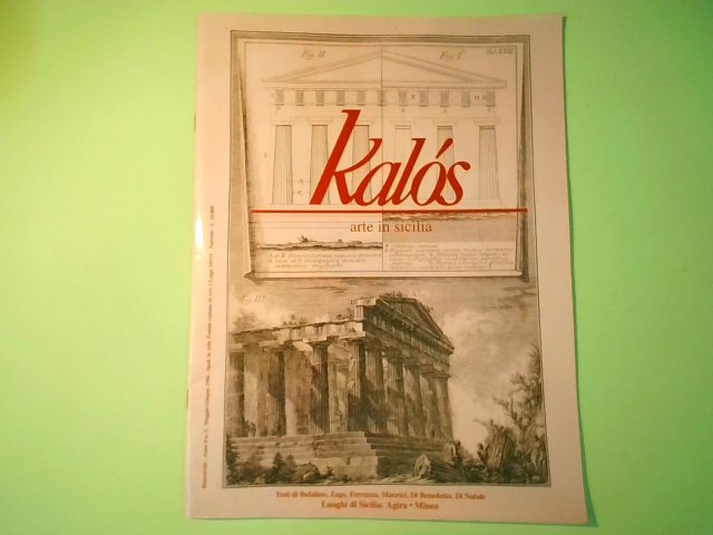 KALOS ARTE IN SICILIA MAGGIO GIUGNO 1996 N. 3