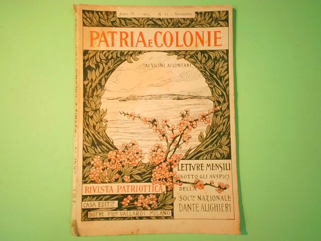 PATRIA E COLONIE NOVEMBRE 1915 N. 11