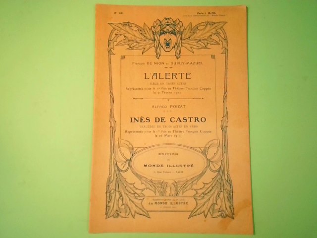 L'ALERTE INES DE CASTRO JUILLIET 1912 N. 25