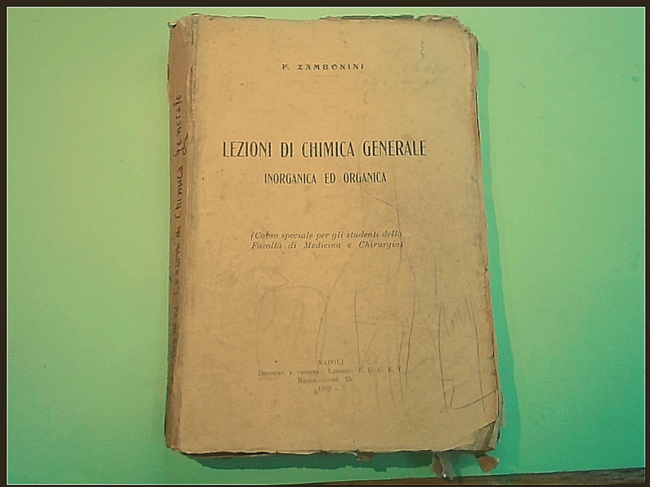 LEZIONI DI CHIMICA GENERALE