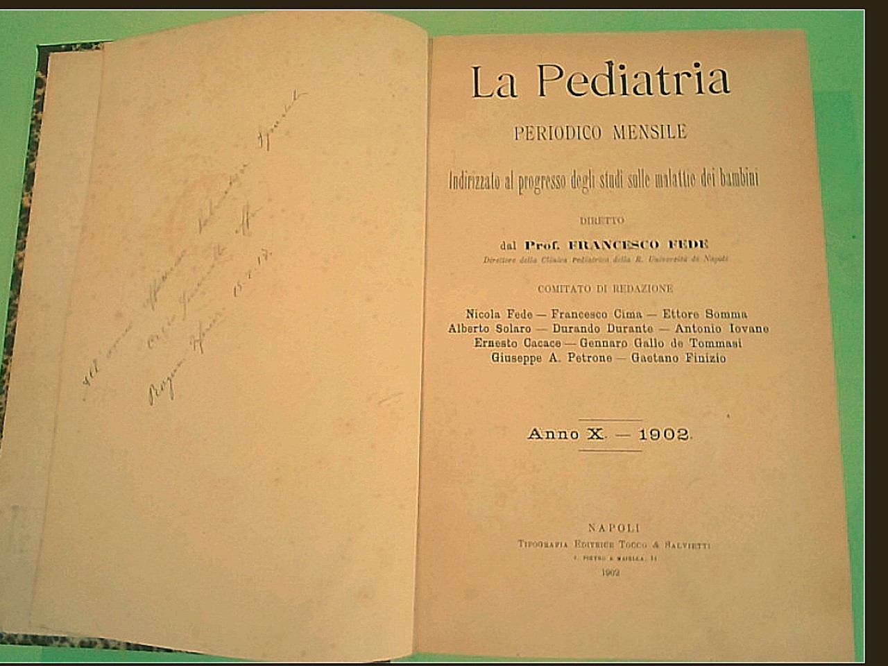 LA PEDIATRIA 1902 - immagine 2