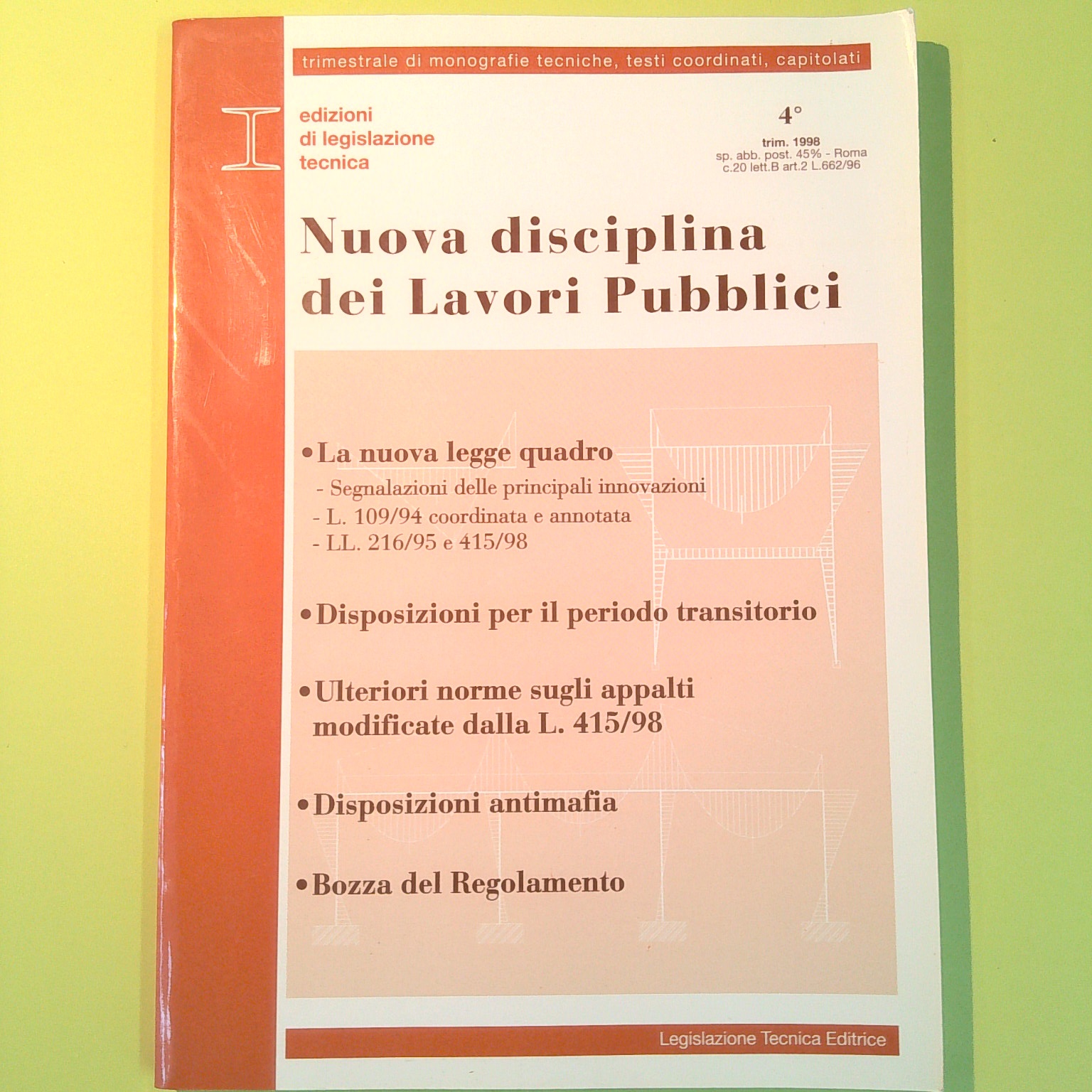 NUOVA DISCIPLINA DEI LAVORI PUBBLICI