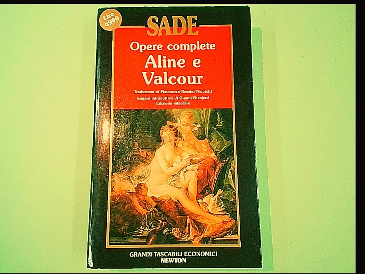 OPERE COMPLETE SADE ALINE E VALCOUR