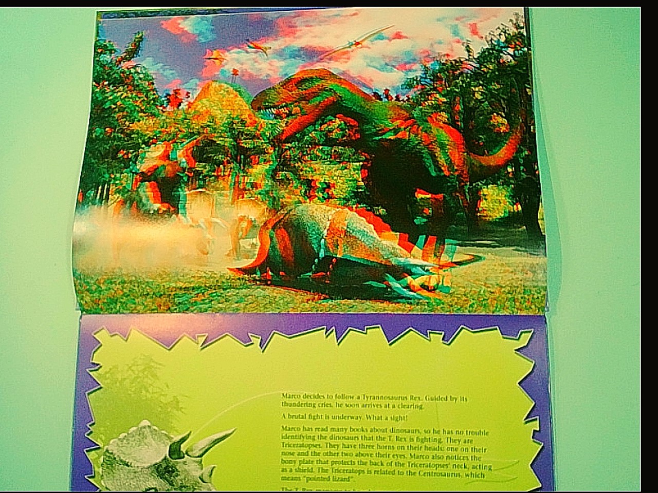 WALKING AMONG THE DINOSAURS WITH 3D IMAGES AND GLASSES - immagine 4