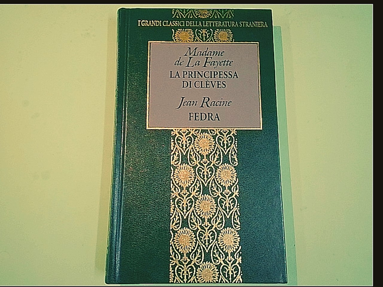 LA PRINCIPESSA DI CLEVES FEDRA