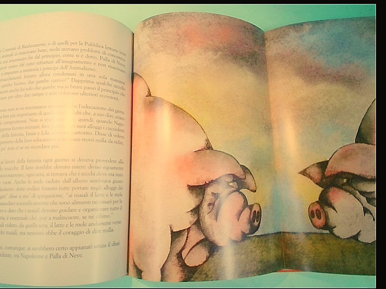 MAIALI LA FATTORIA DEGLI ANIMALI RACCONTATA DA GEORGE ORWELL AD ANDREA RAUCH - immagine 2