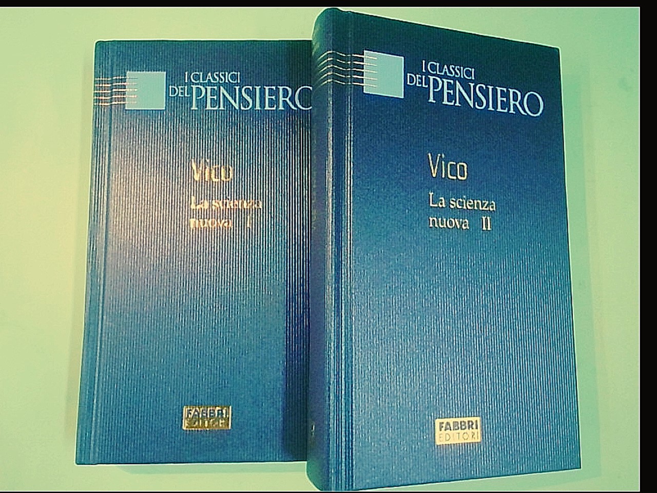 LA SCIENZA NUOVA VOL I E II