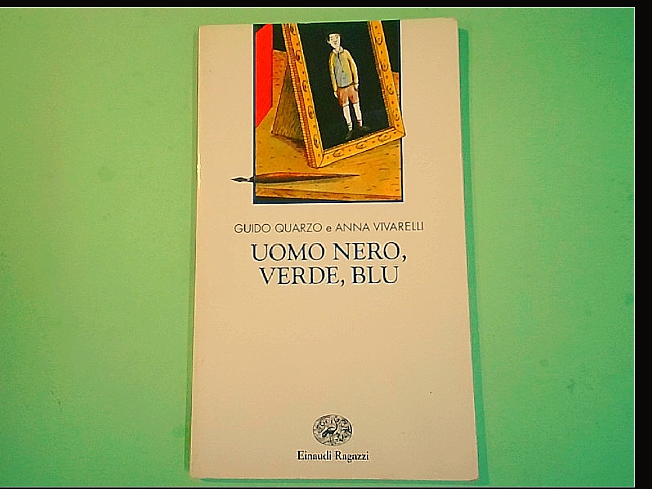 UOMO NERO VERDE BLU