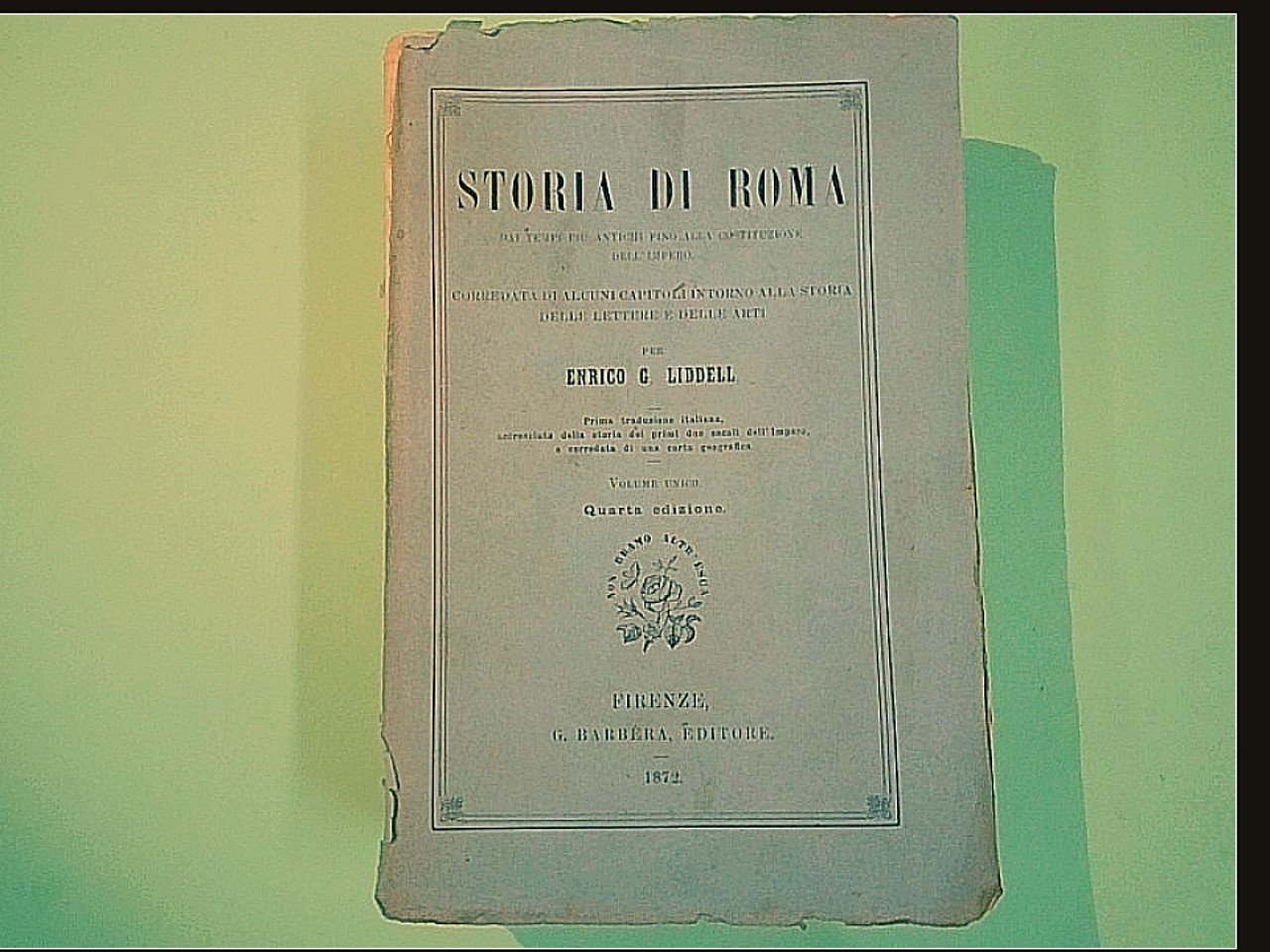 STORIA DI ROMA