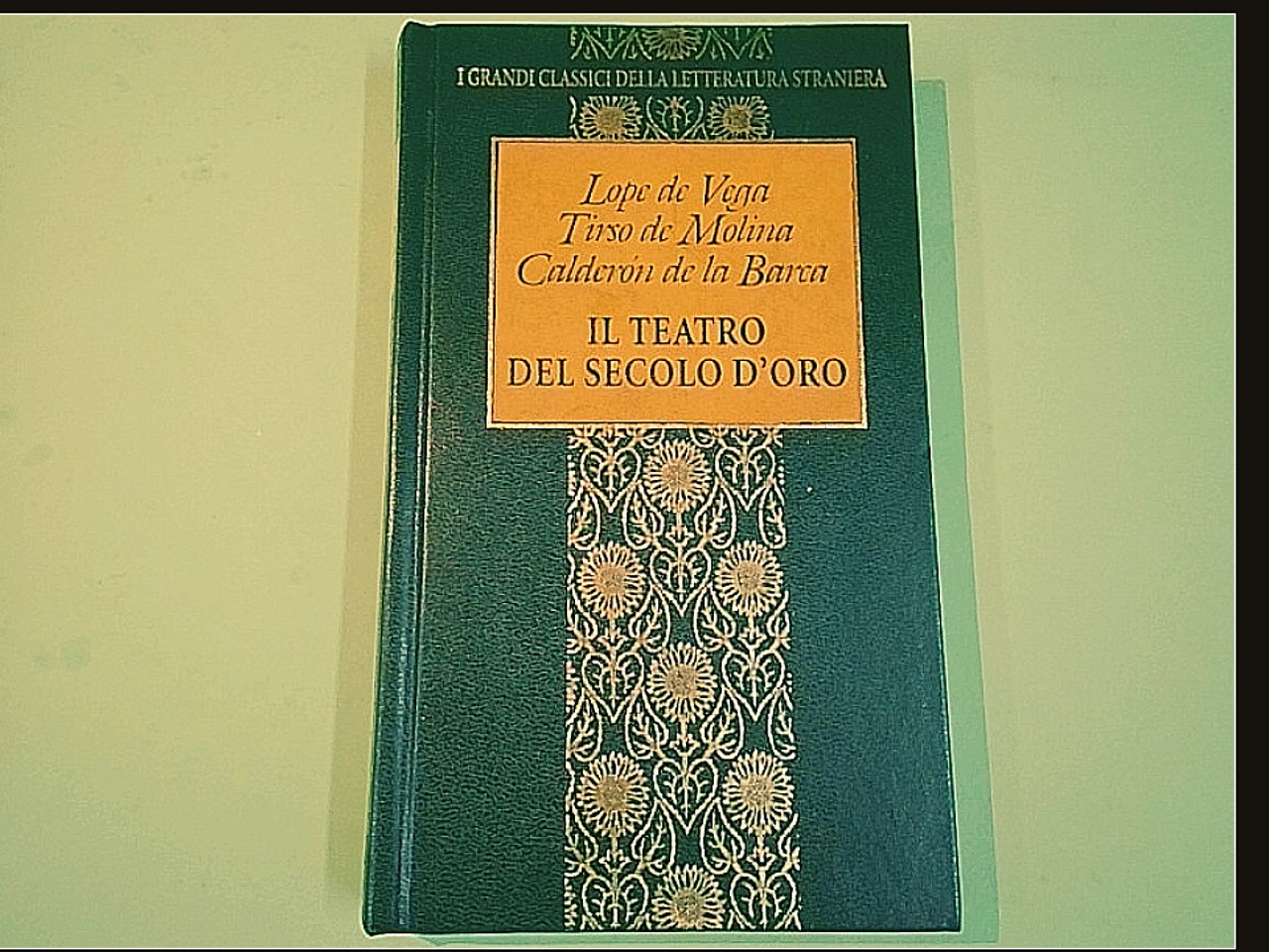 IL TEATRO DEL SECOLO D'ORO