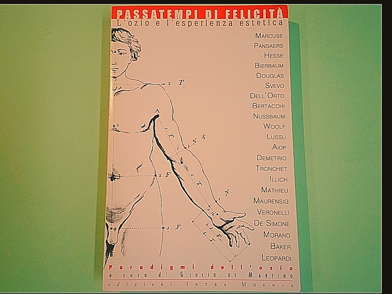 PASSATEMPI DI FELICITÀ L'OZIO E L'ESPERIENZA ESTETICA