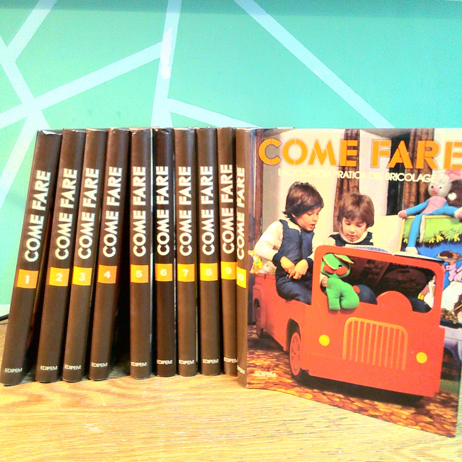 COME FARE ENCICLOPEDIA PRATICA DEL BRICOLAGE 10 VOLUMI