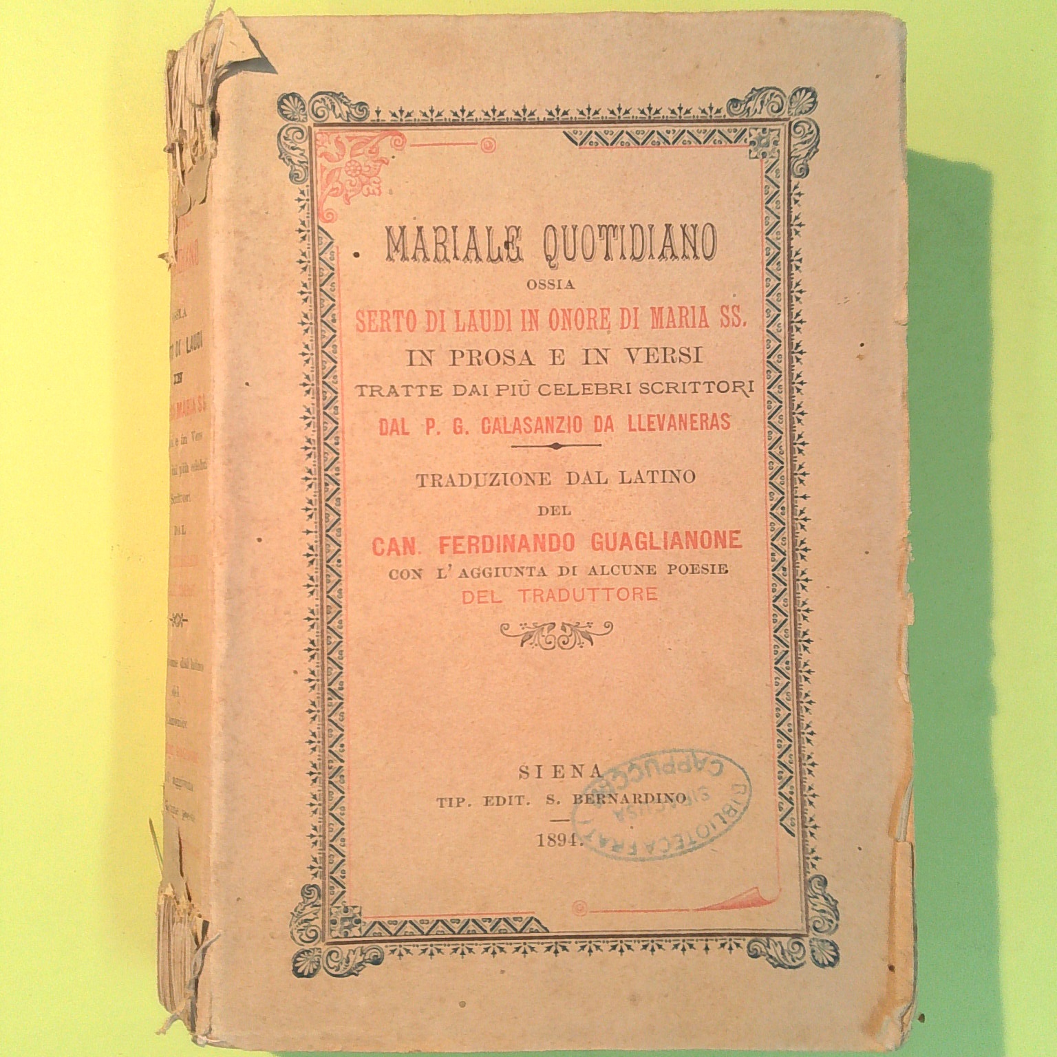 MARIALE QUOTIDIANO
