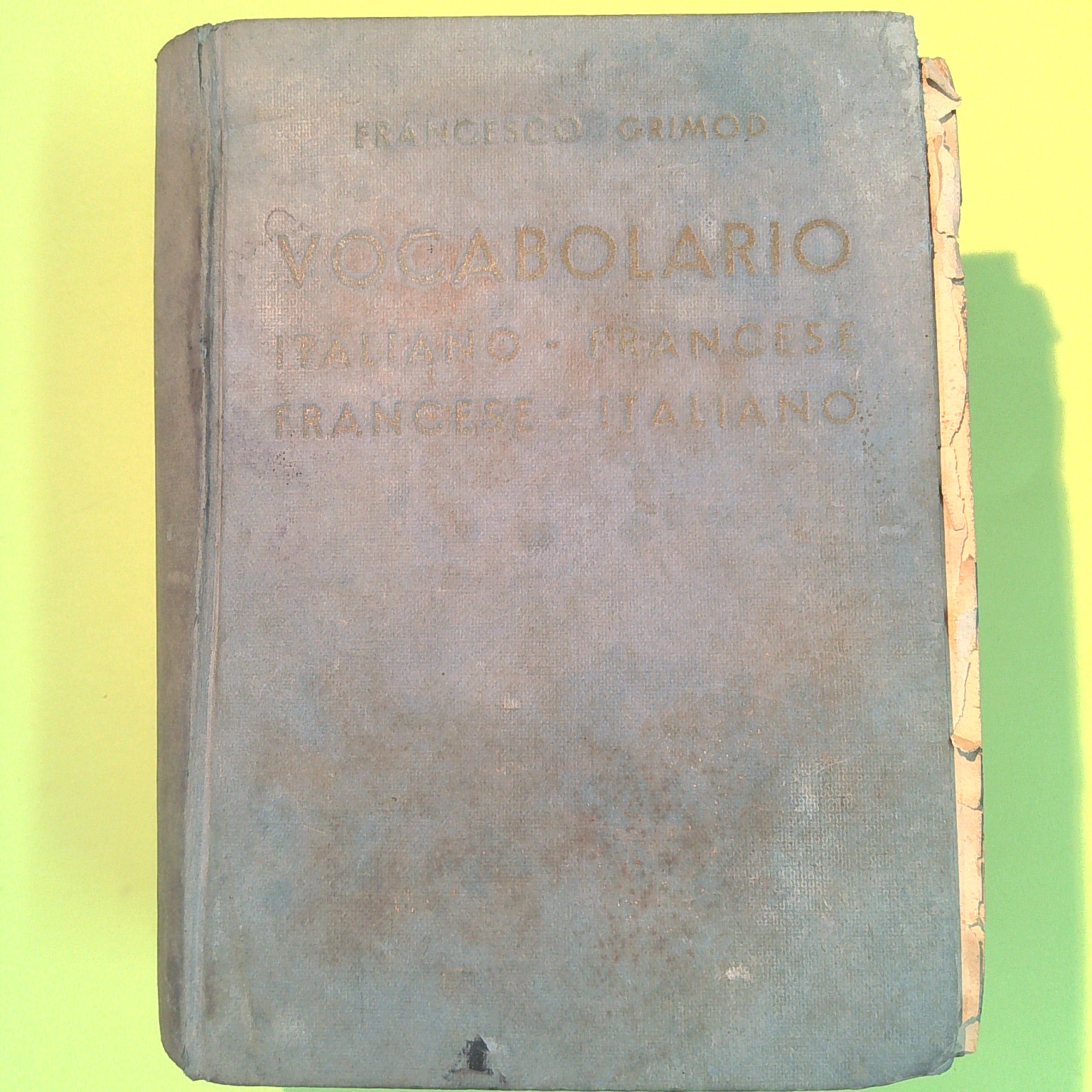 VOCABOLARIO ITALIANO FRANCESE FRANCESE ITALIANO