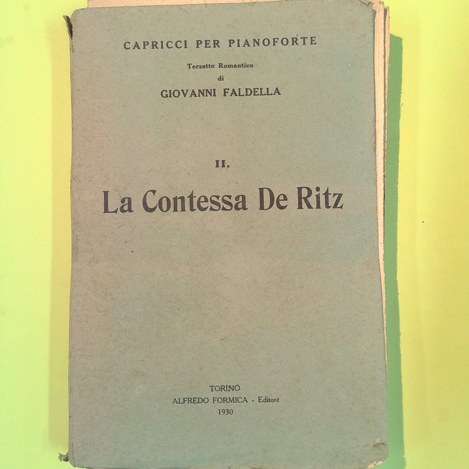 LA CONTESSA DE RITZ