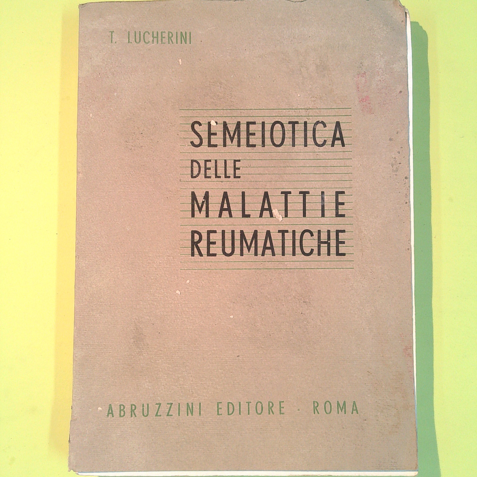 SEMEIOTICA DELLE MALATTIE REUMATICHE