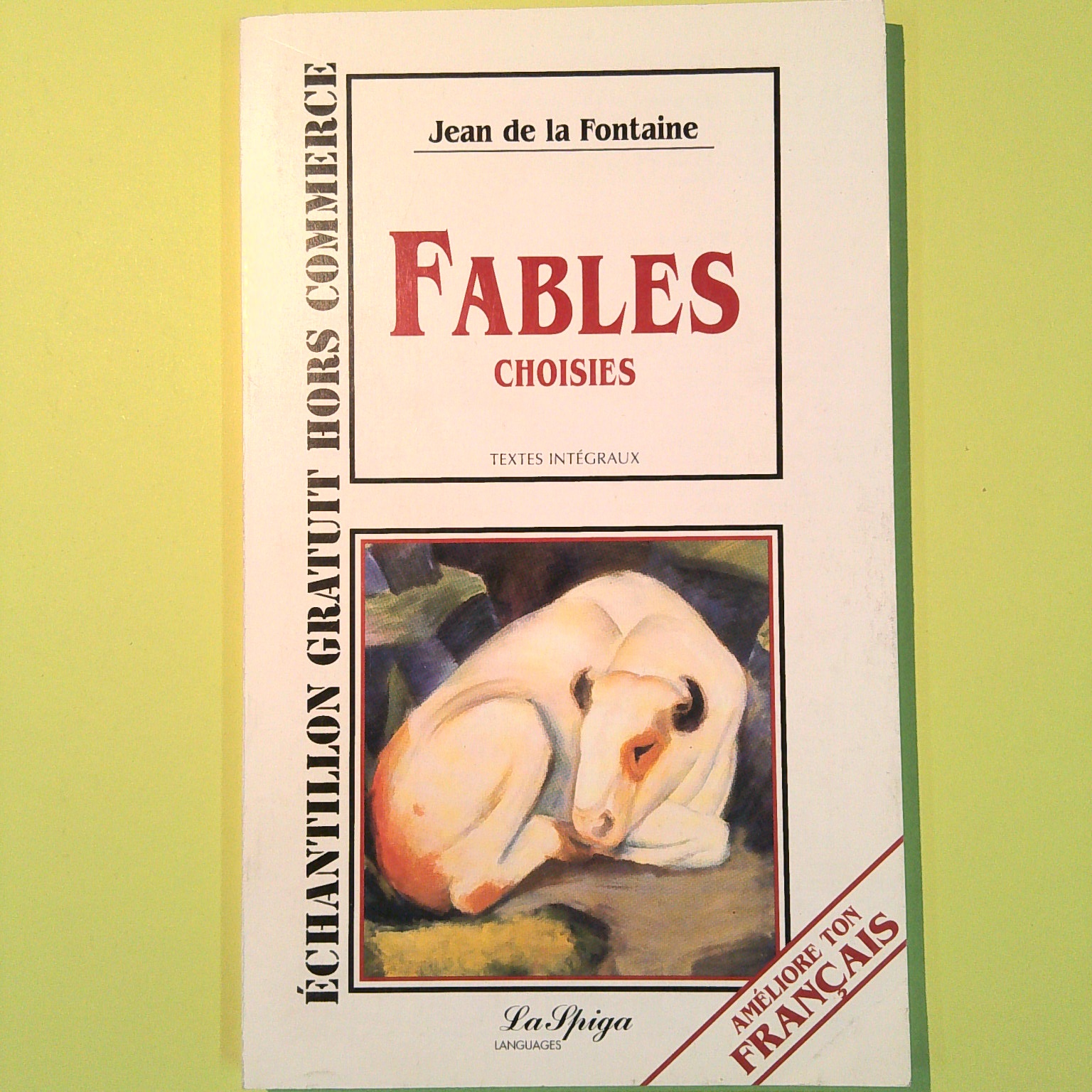 FABLE CHOISIES DE LA FONTAINE