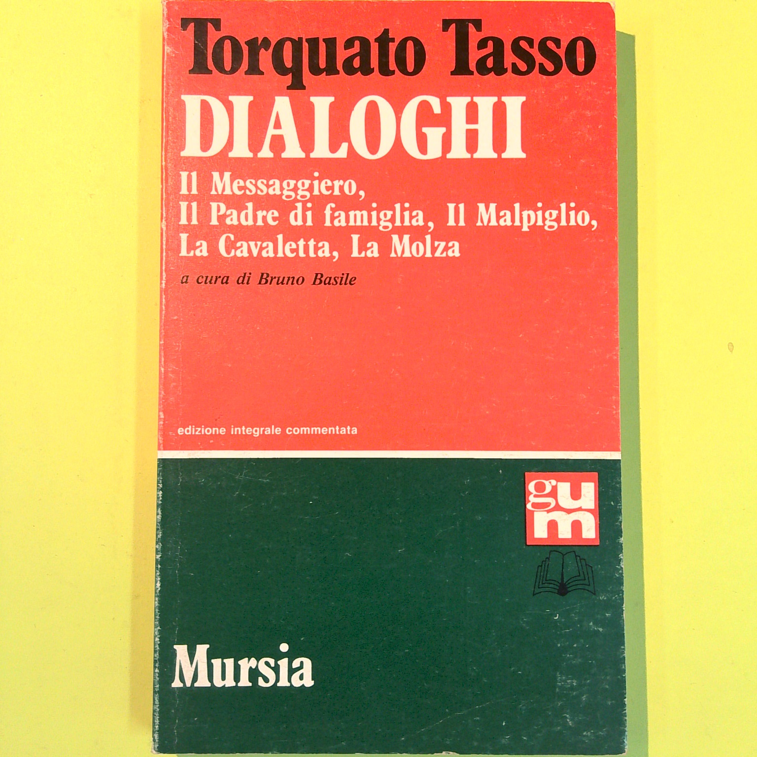 DIALOGHI TORQUATO TASSO