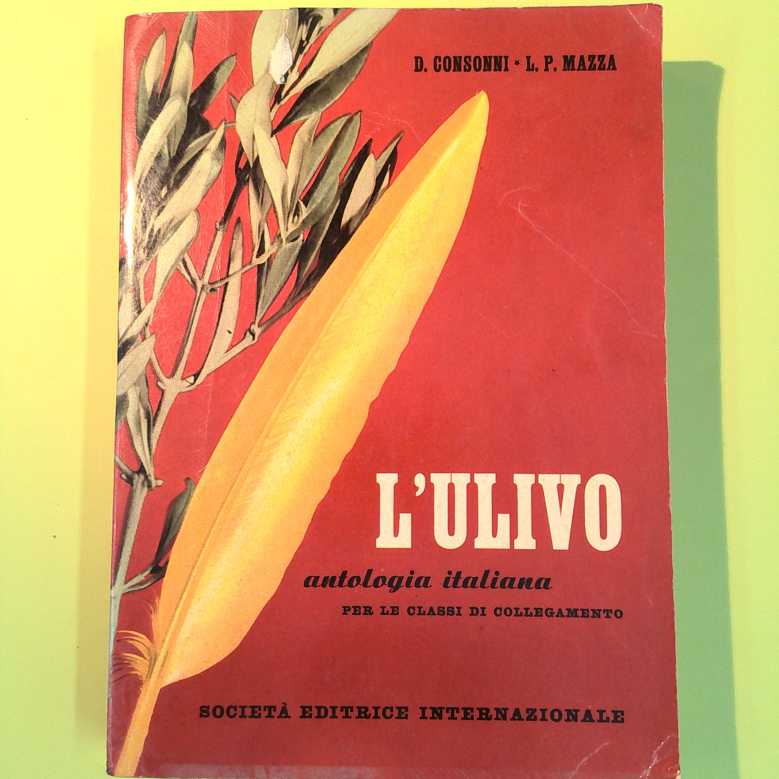 L'ULIVO ANTOLOGIA ITALIANA