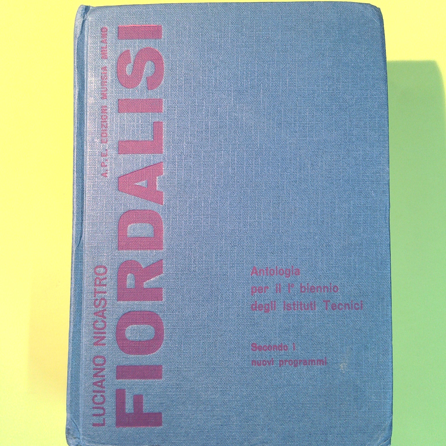 FIORDALISI ANTOLOGIA