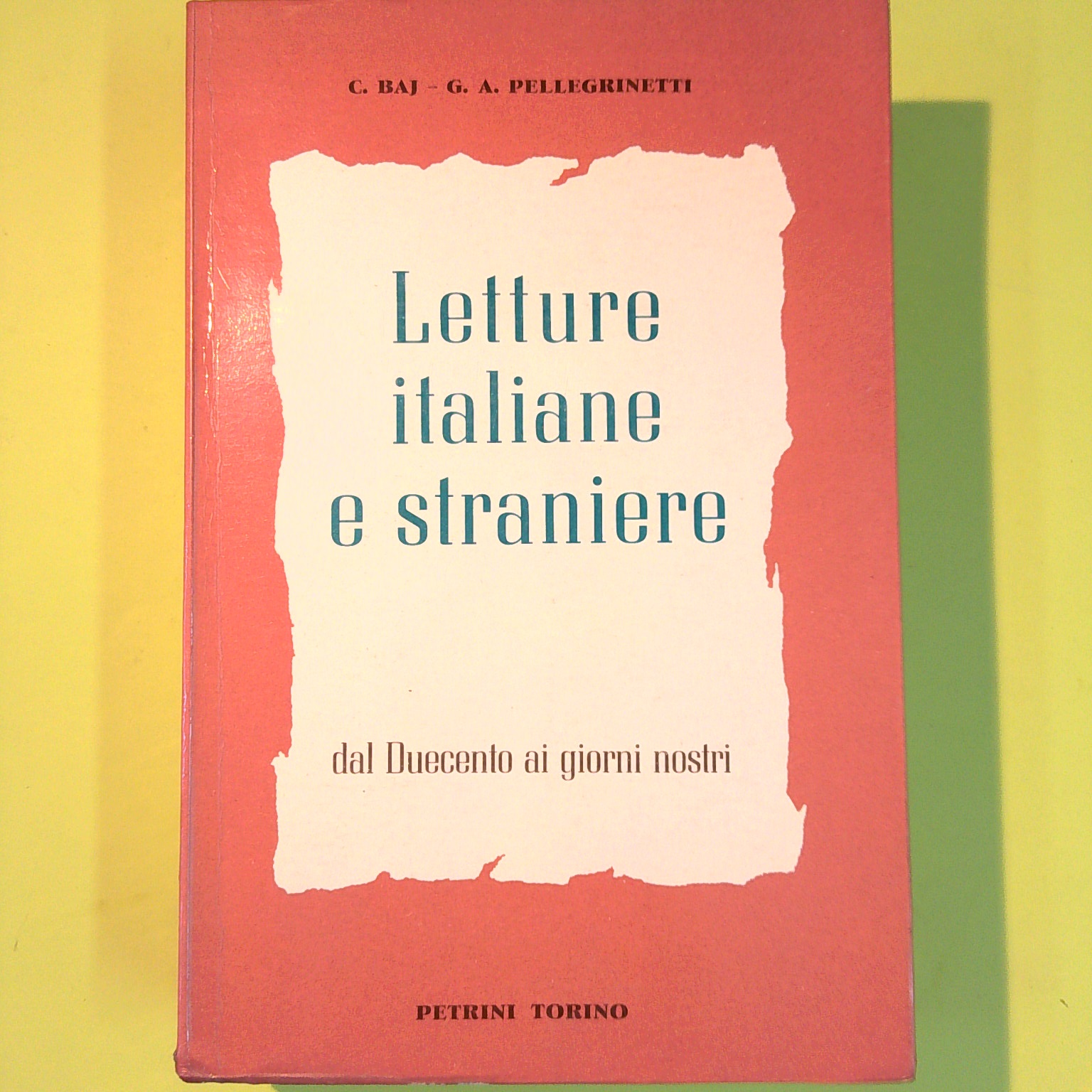 LETTURE ITALIANE E STRANIERE
