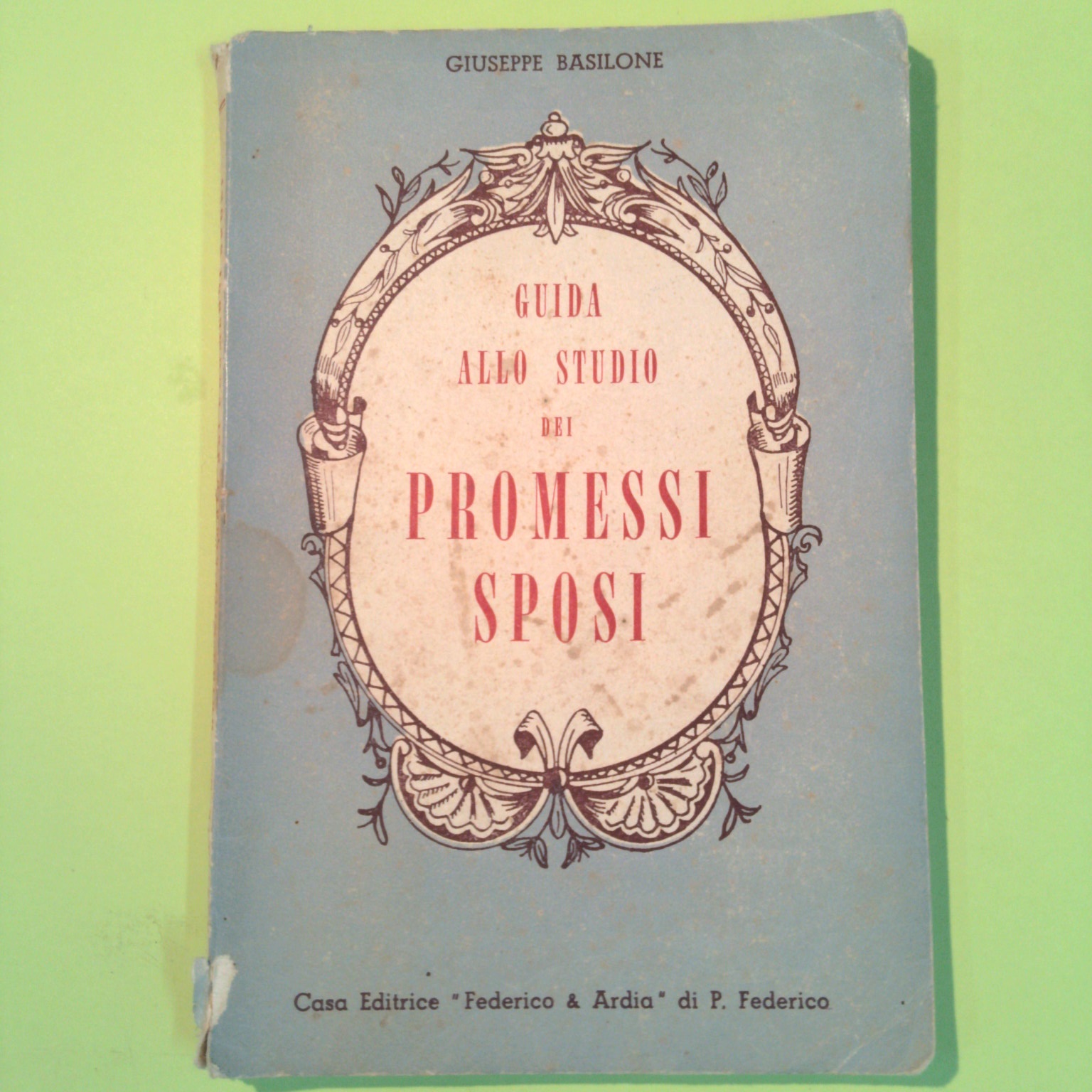 GUIDA ALLO STUDIO DEI PROMESSI SPOSI