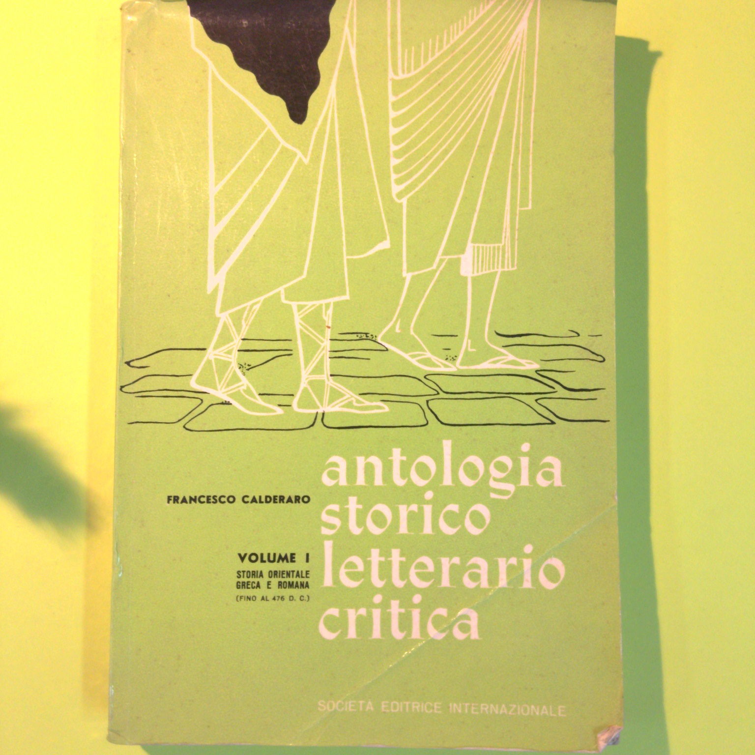 ANTOLOGIA STORICO LETTERARIO CRITICA VOL. I