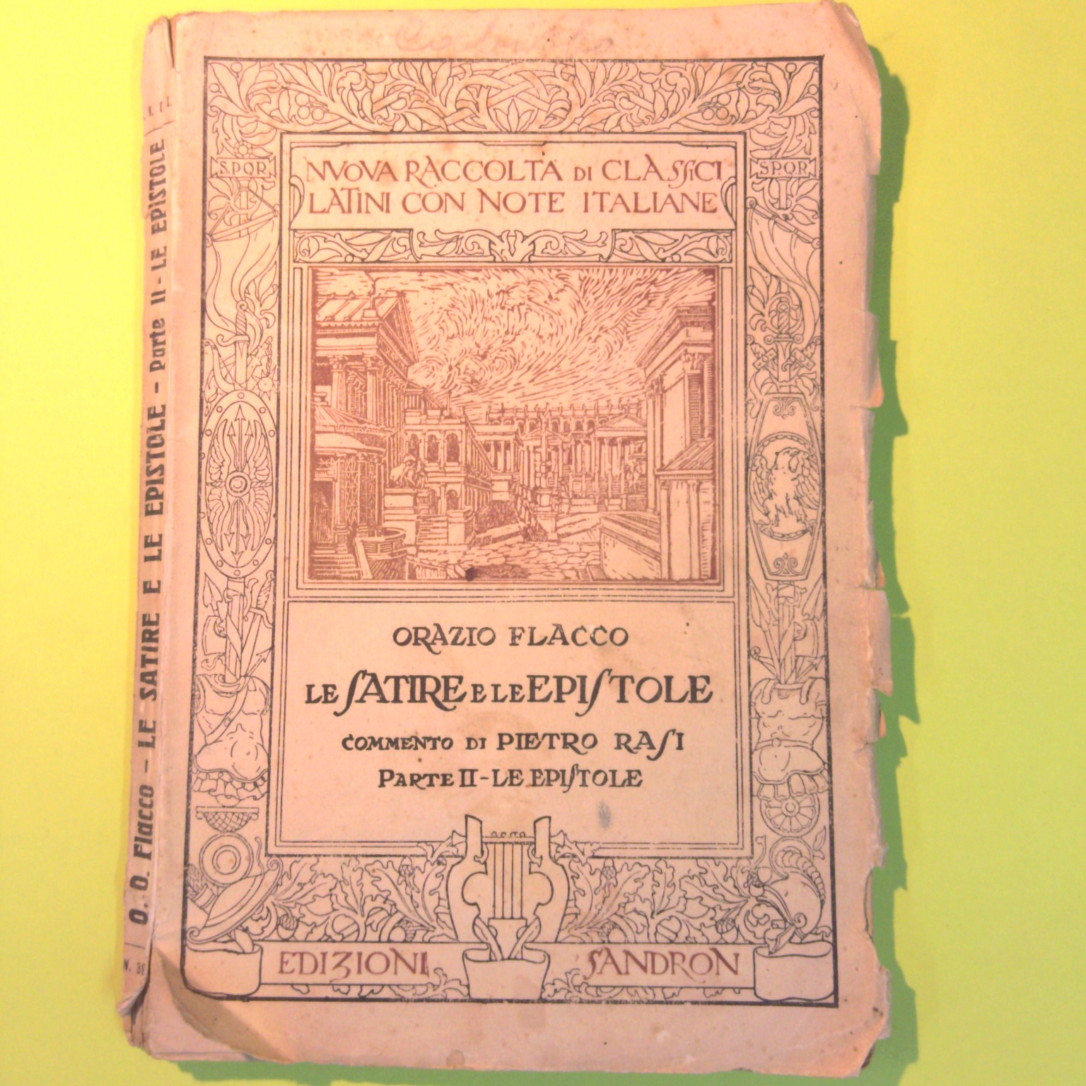 LE SATIRE E LE EPISTOLE PARTE II