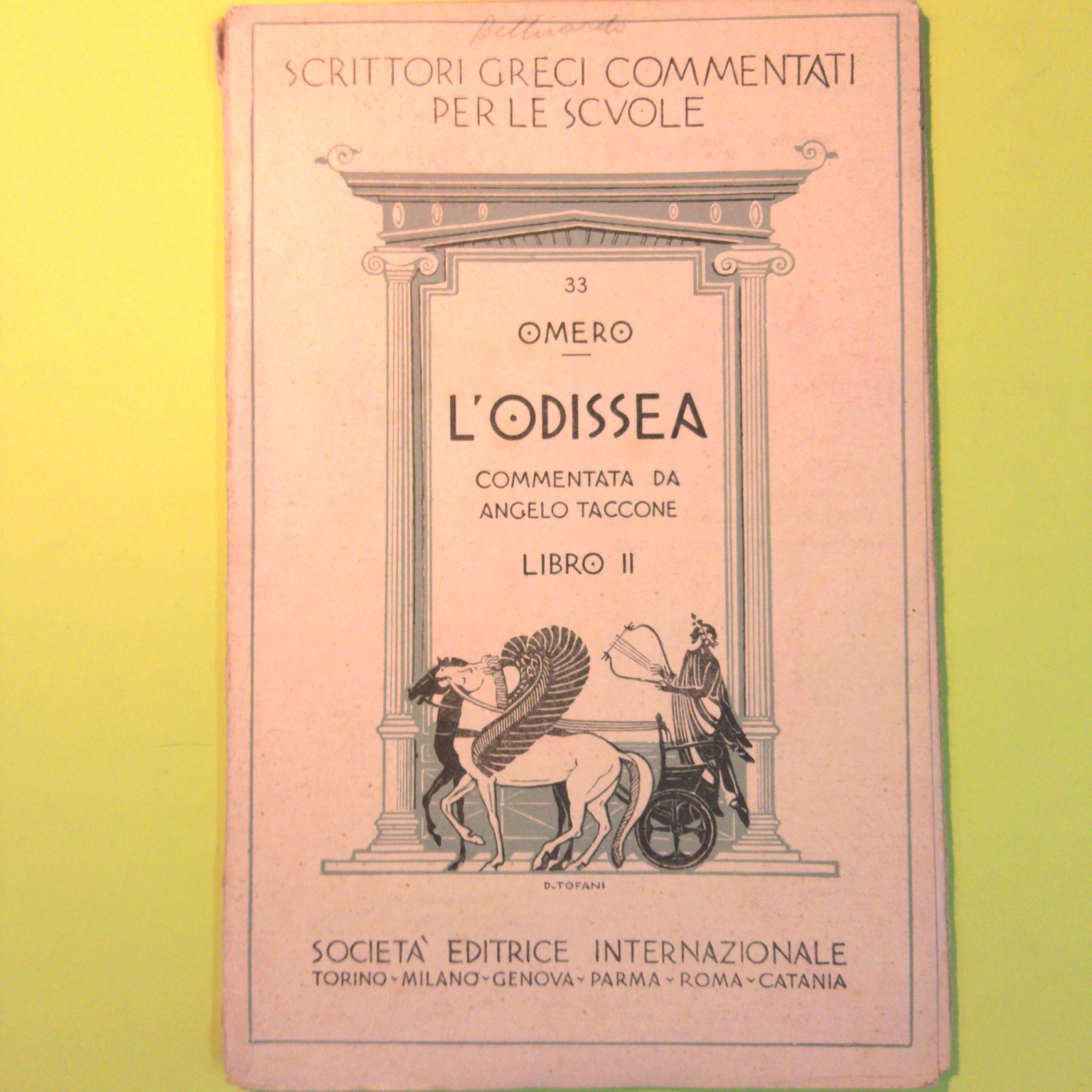 L'ODISSEA LIBRO II