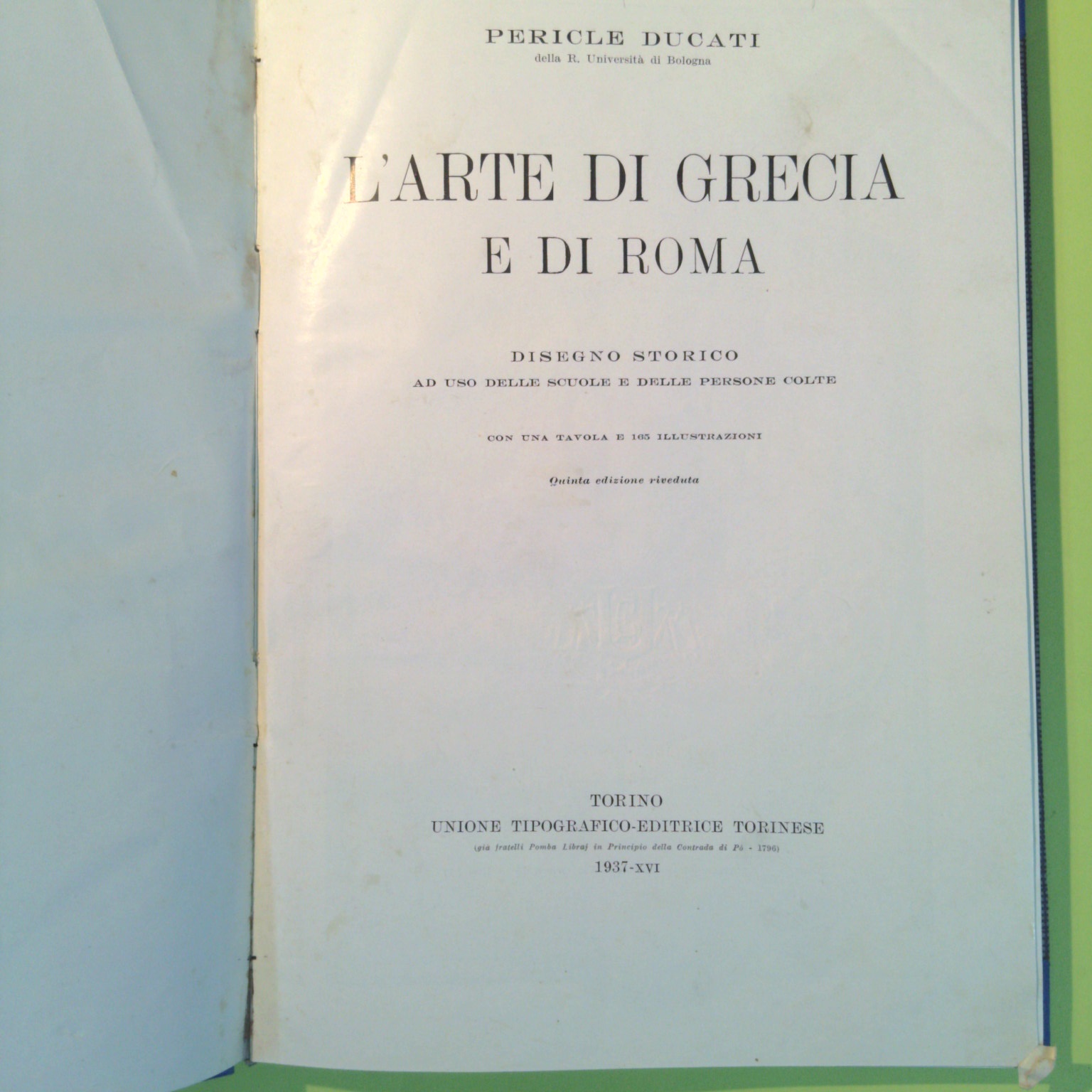 L'ARTE DI GRECIA E DI ROMA - immagine 2