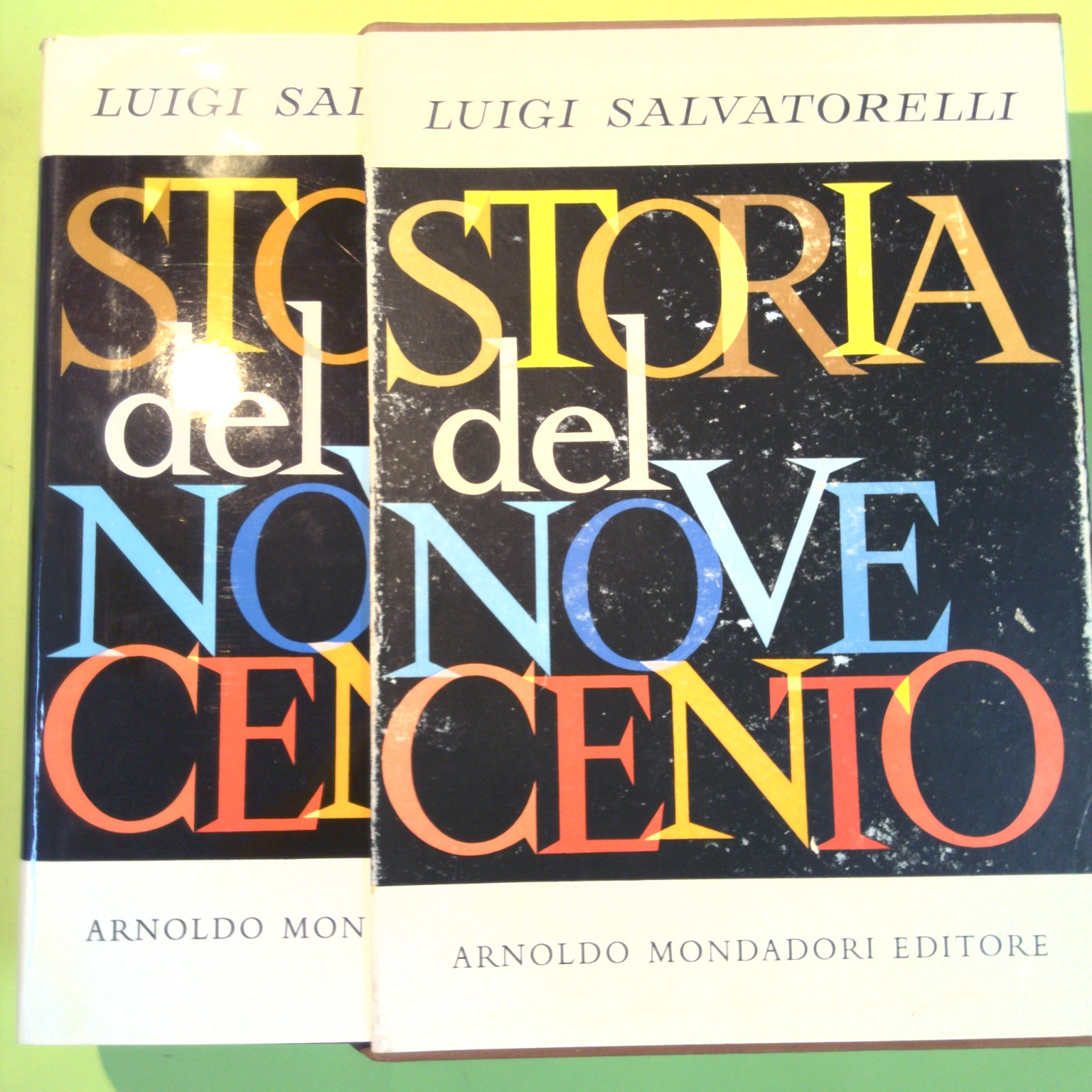 STORIA DEL NOVECENTO