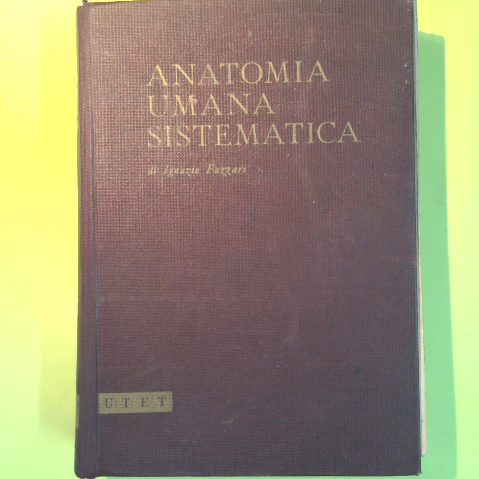 ANATOMIA UMANA SISTEMATICA