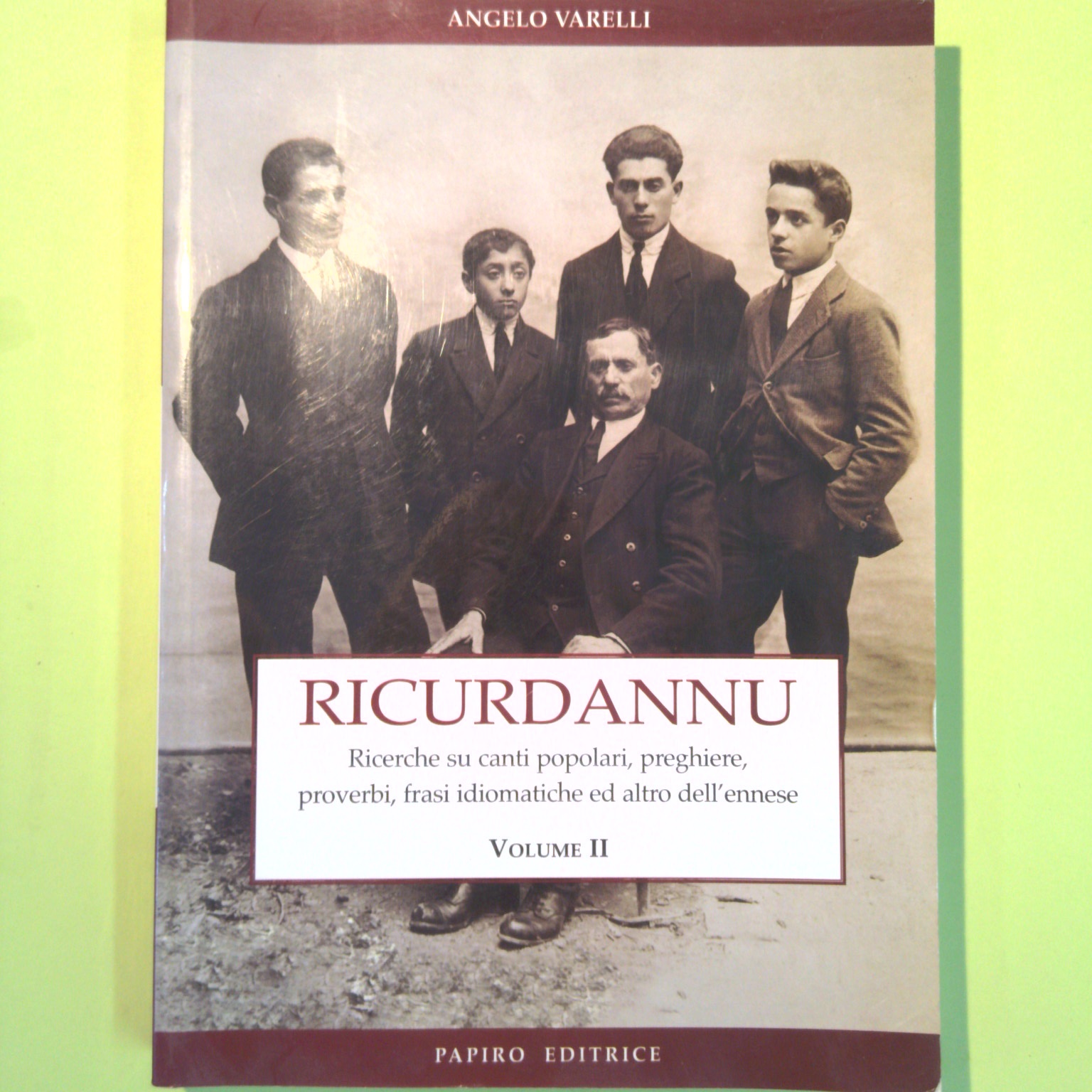 RICURDANNU VOL. I