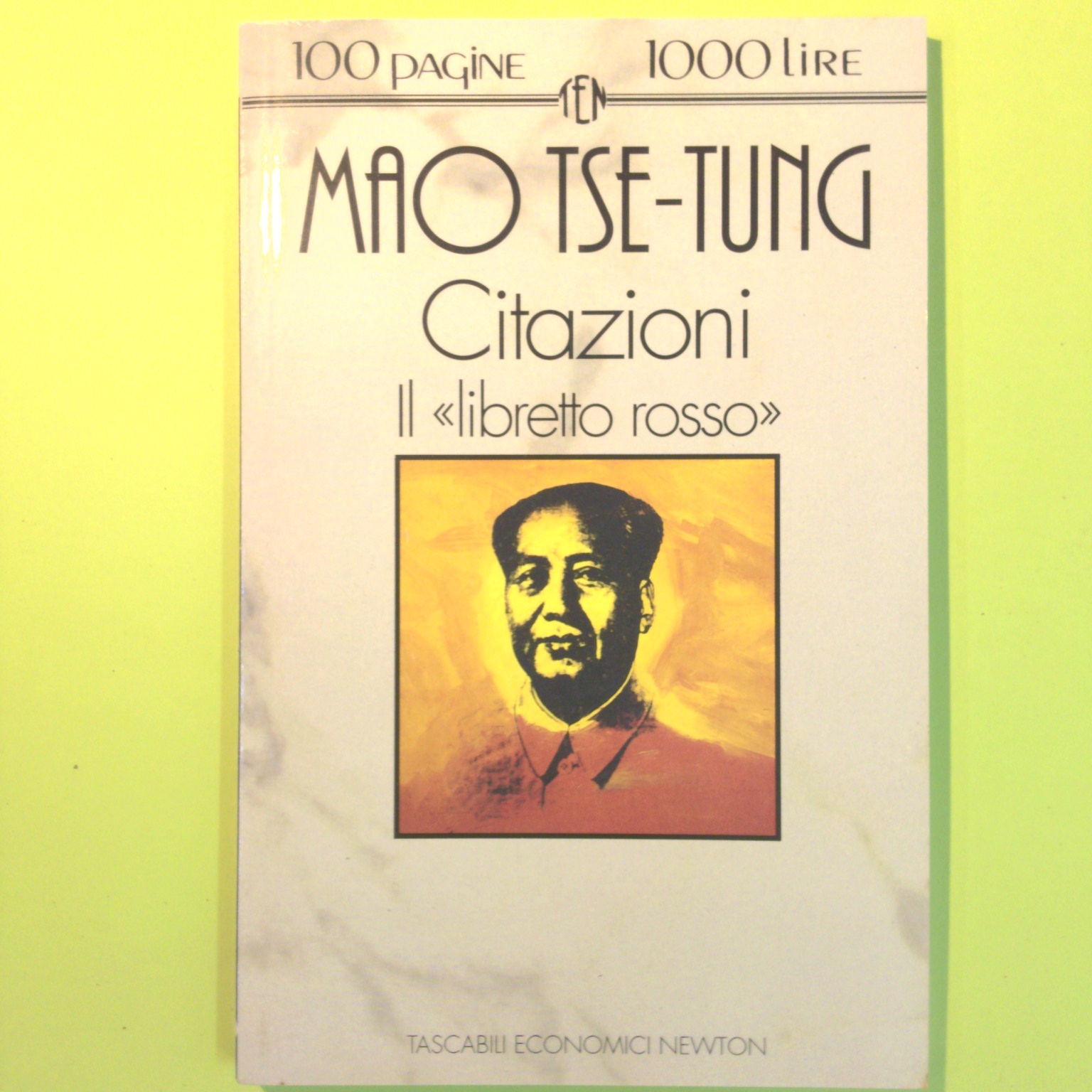 MAO TSE TUNG CITAZIONI IL LIBRETTO ROSSO