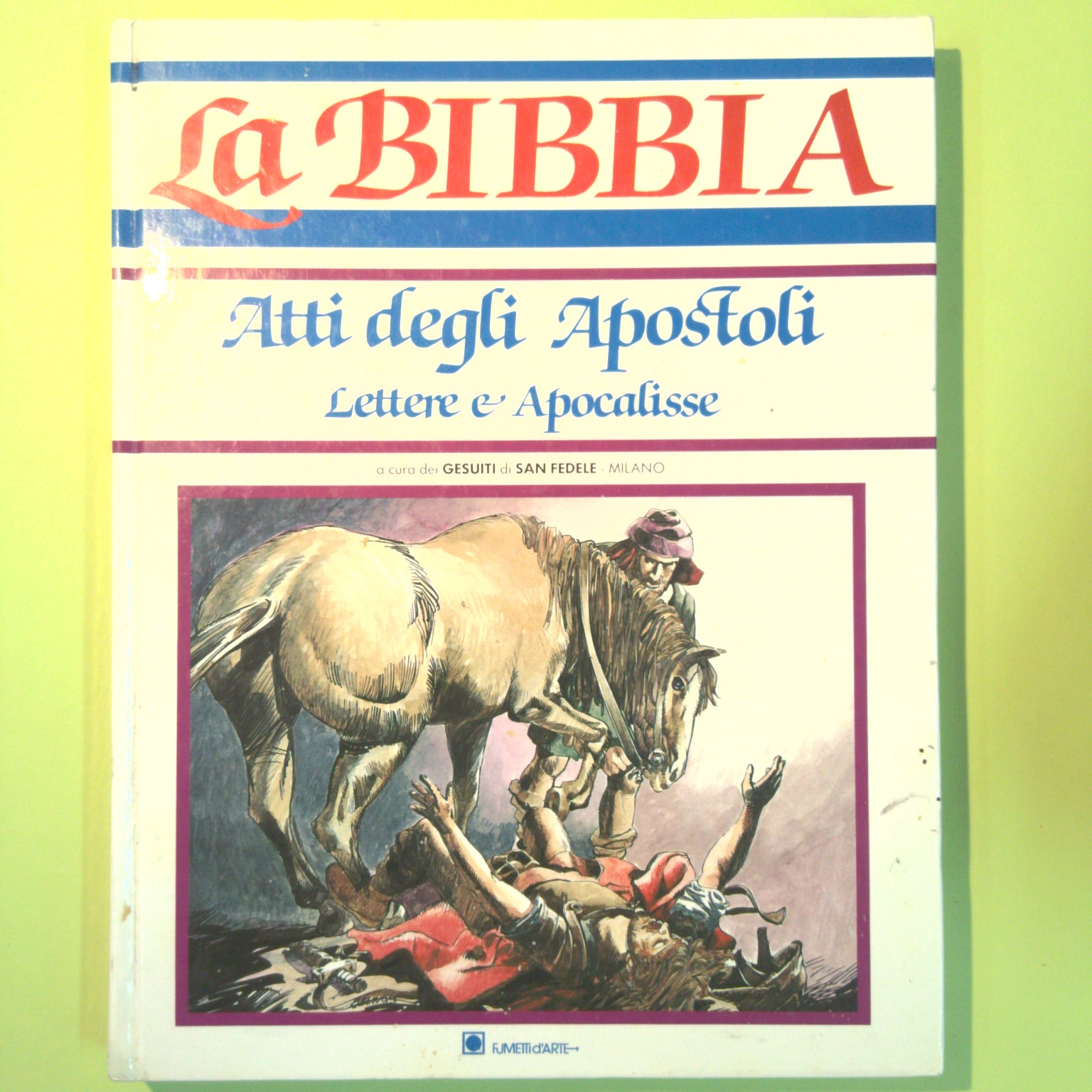 LA BIBBIA ATTI DEGLI APOSTOLI A FUMETTI
