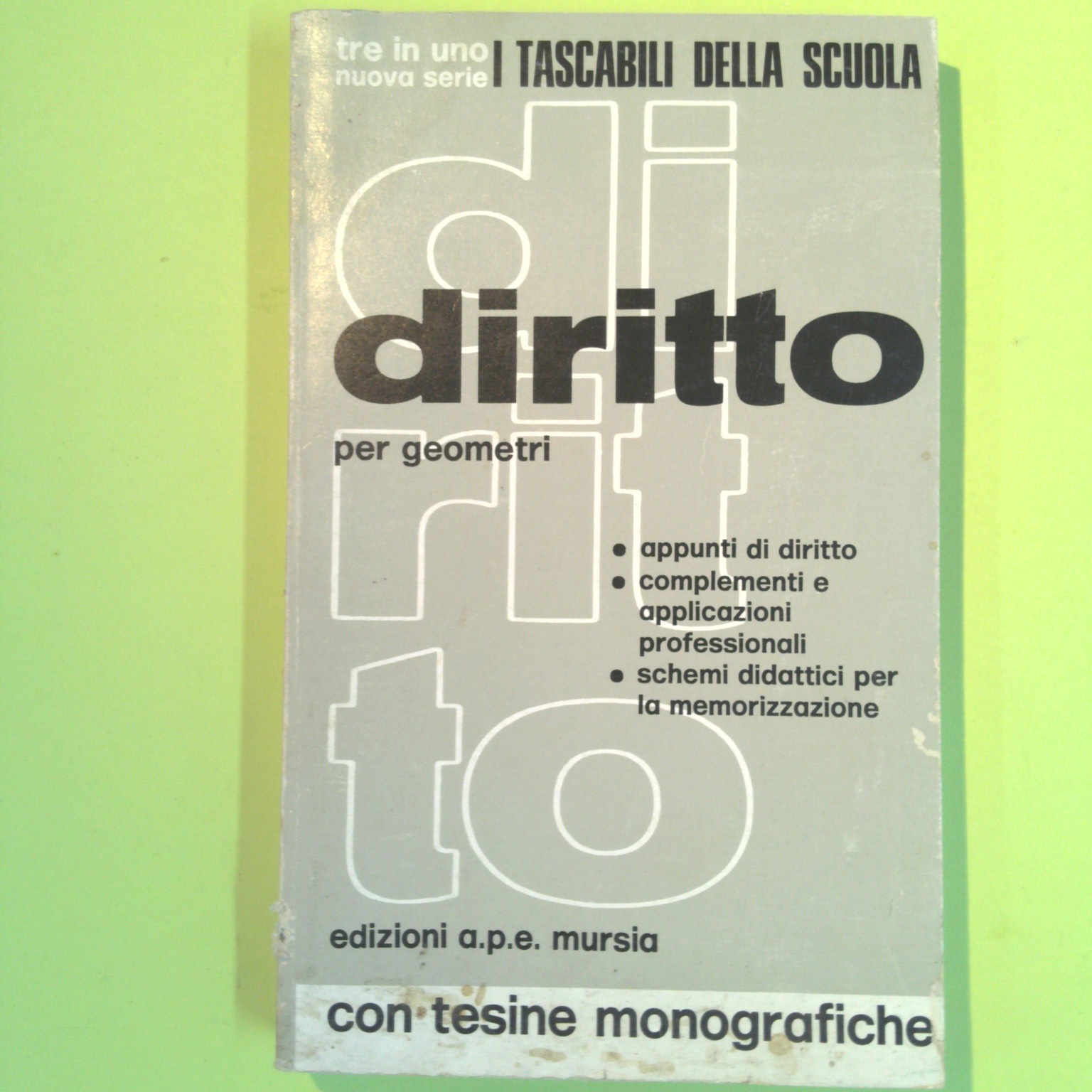 DIRITTO PER GEOMETRI