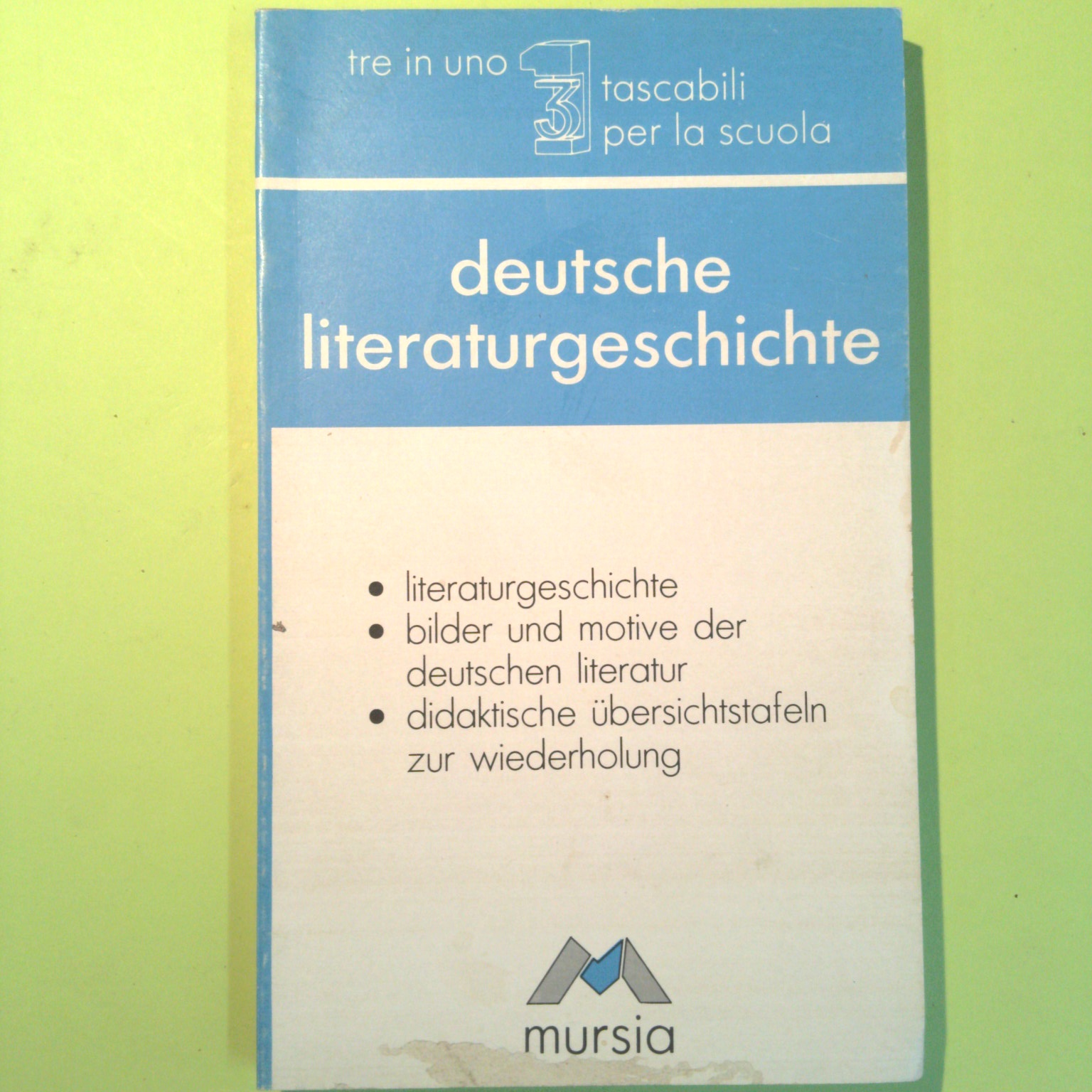 DEUTSCHE LITERATURGESCHICHTE