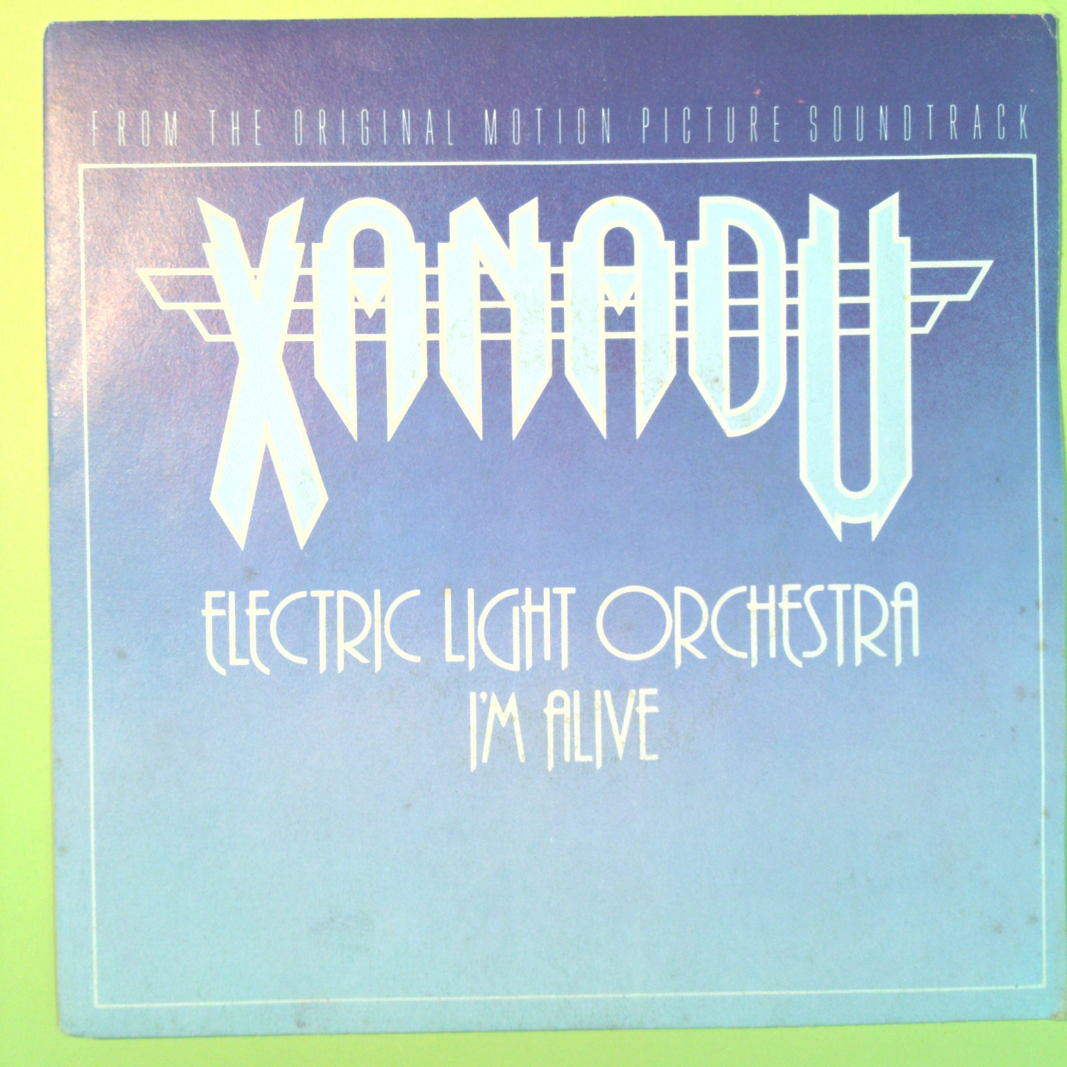 I'M ALIVE/DRUM DREAMS ELECTRIC LIGHT ORCHESTRA DISCO 45 GIRI JET 179 1980