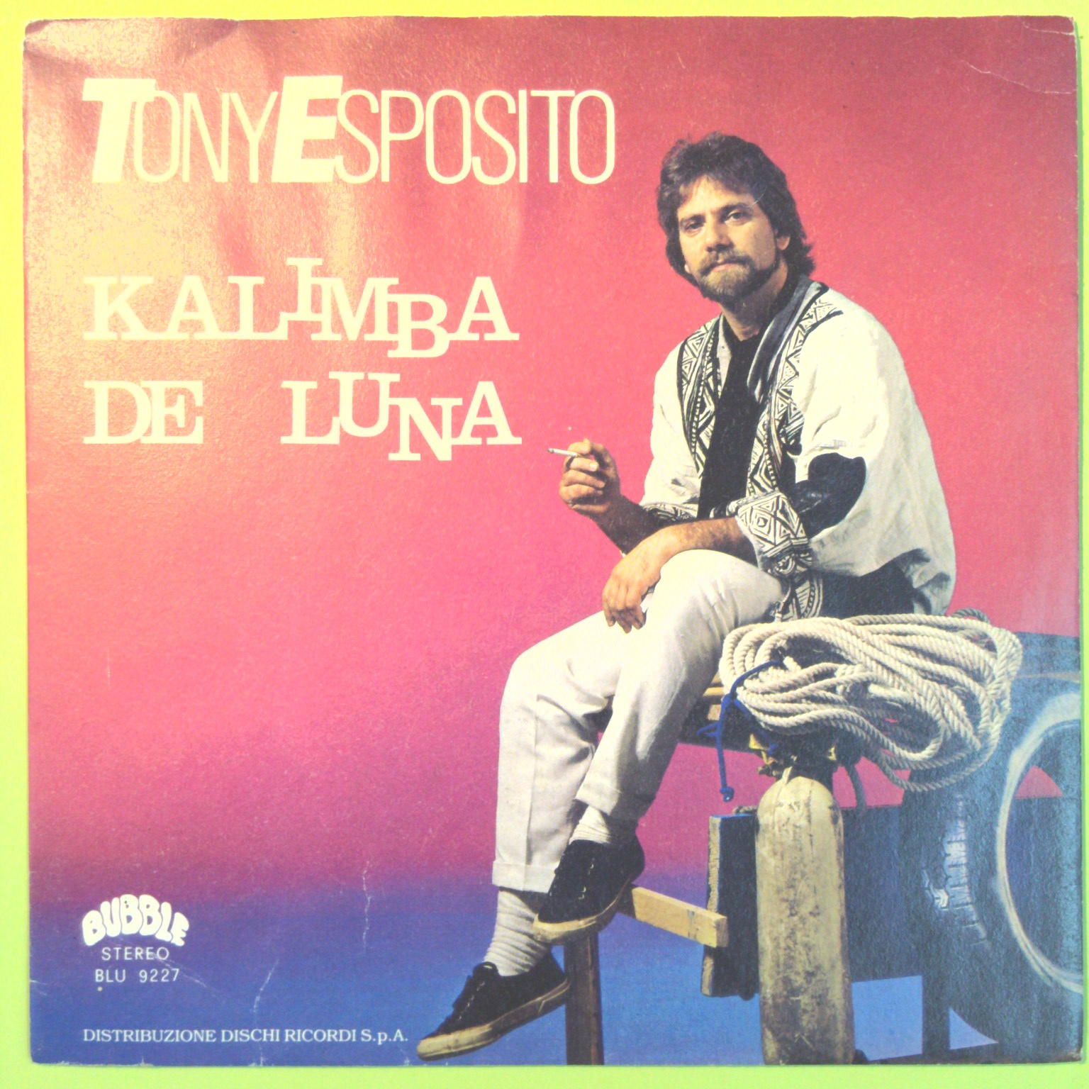 KALIMBA DE LUNA/LAGOS TONY ESPOSITO DISCO 45 GIRI BLU 92271984