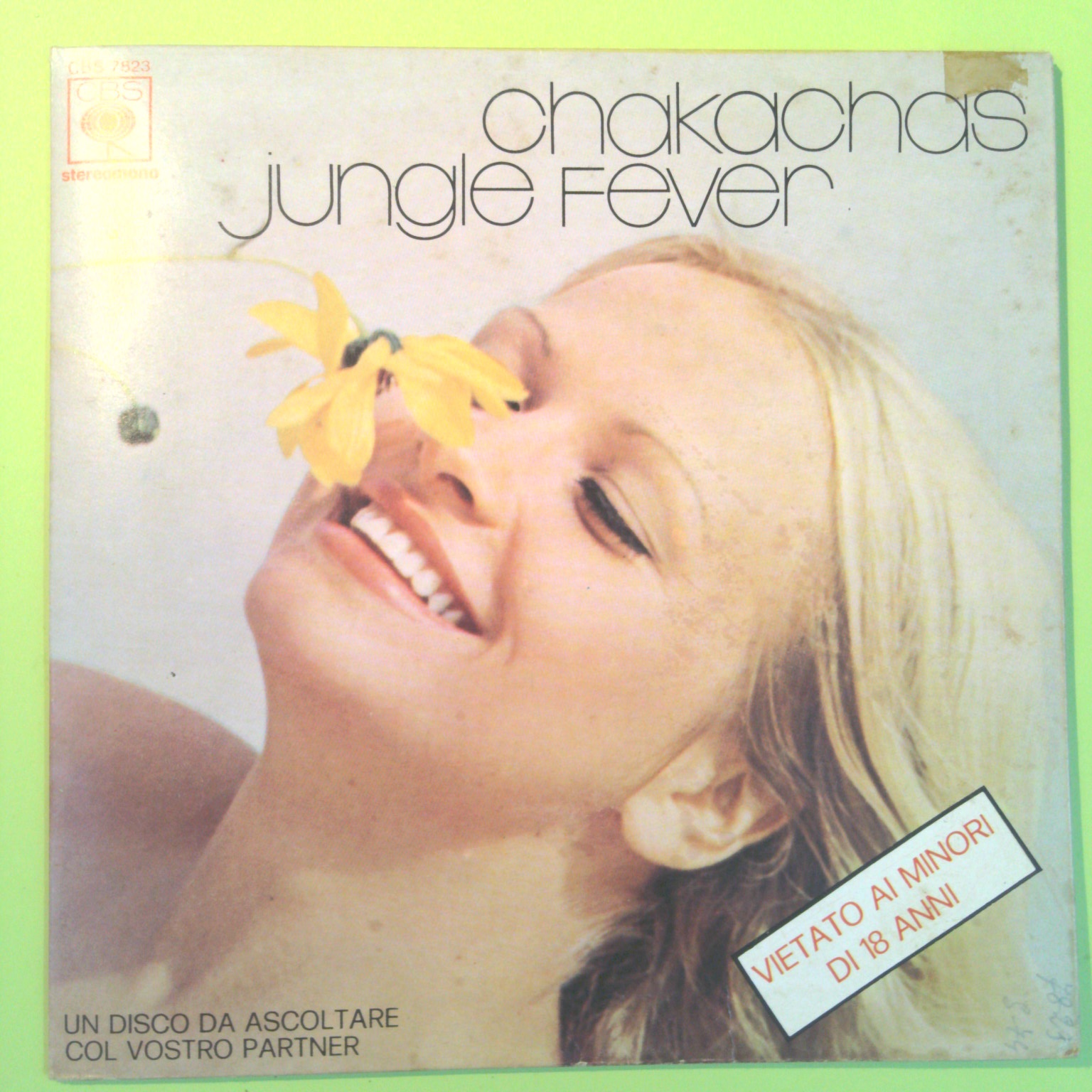 JUNGLE FEVER/HARLEME NOCTURNE CHAKACHAS 45 GIRI CBS 7823 1972