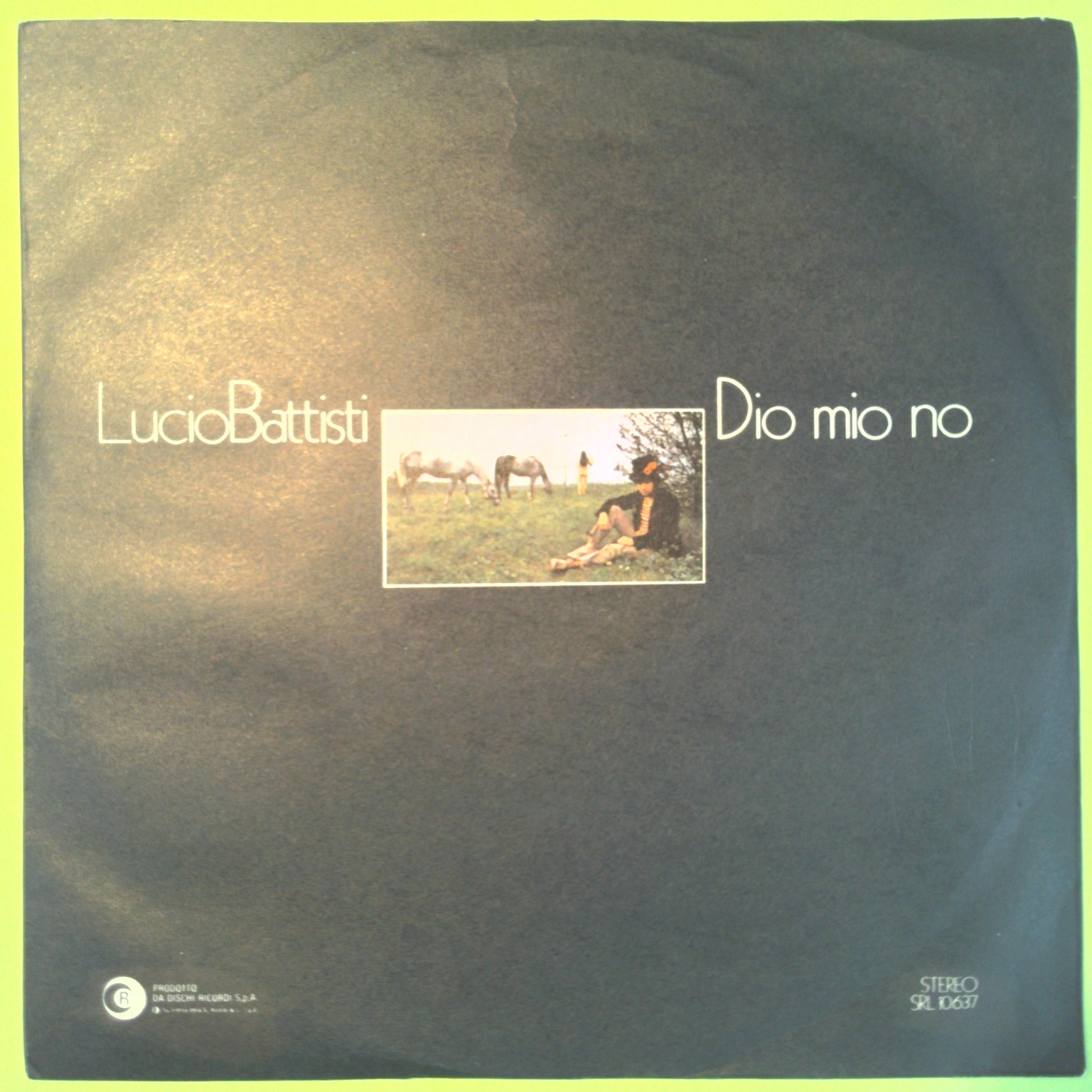 DIO MIO NO/ERA LUCIO BATTISTI 45 GIRI SRL 10637 1971