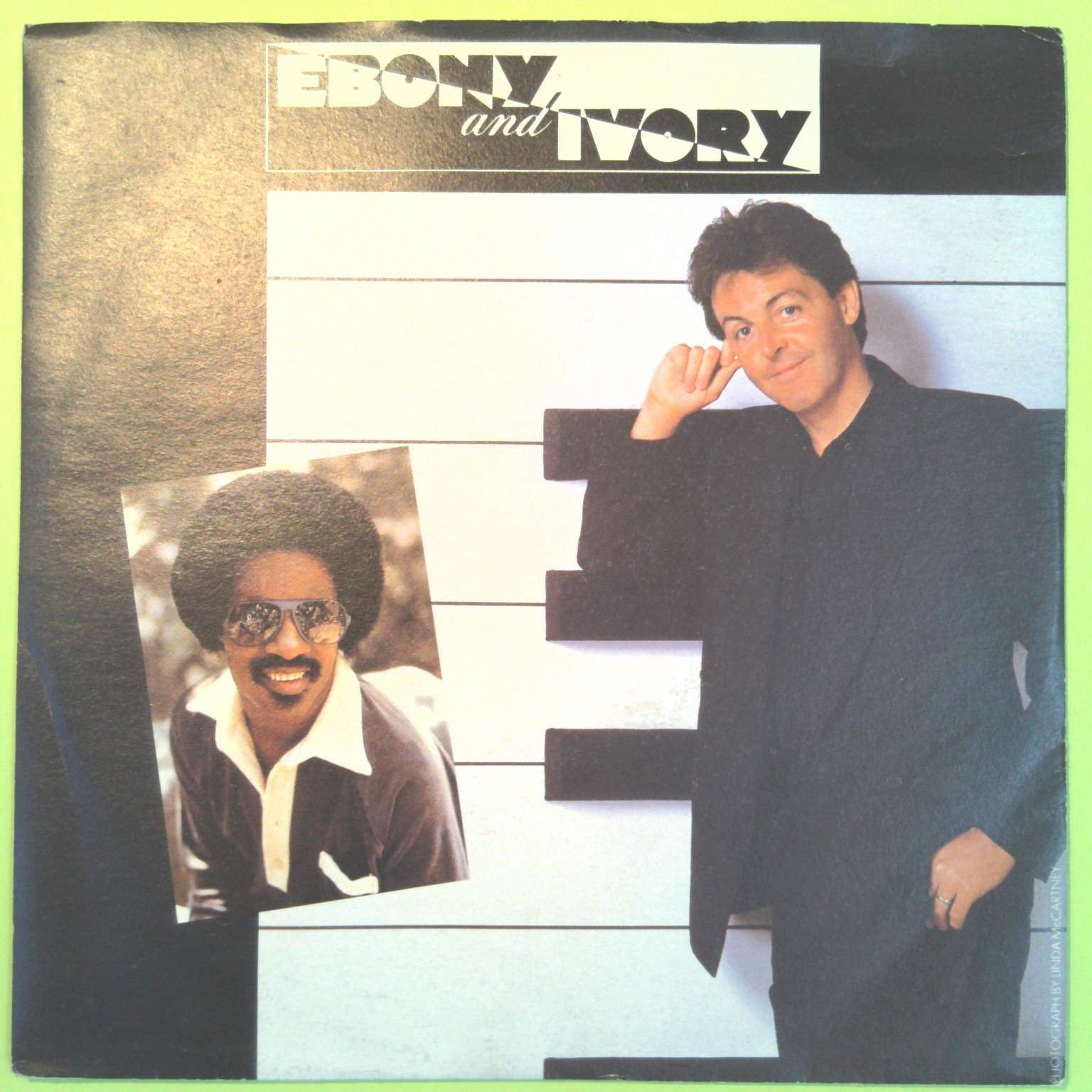 EBONY AND IVORY PAUL MC CARTNEY 45 GIRI 3C 006-64749 1982