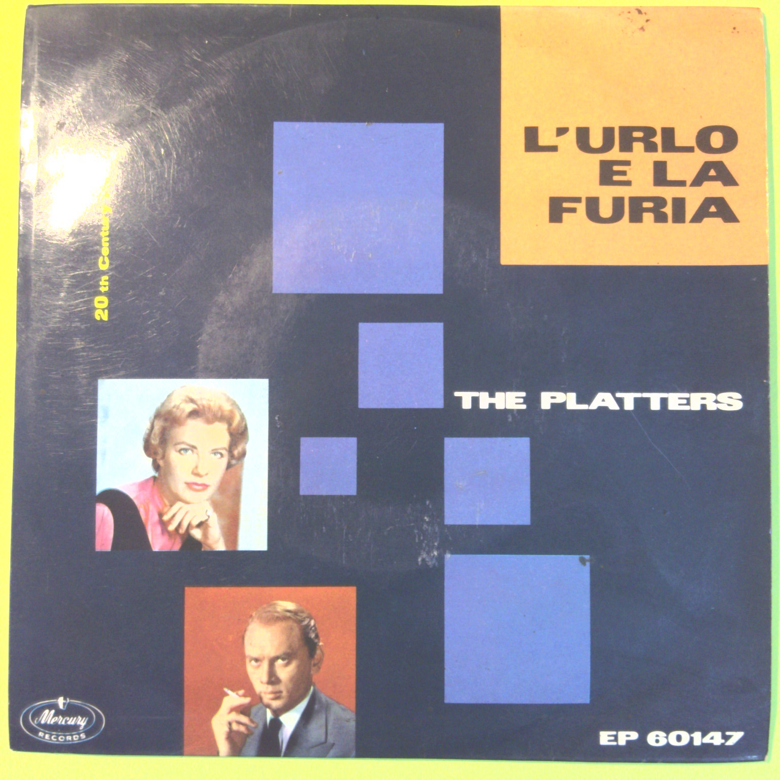 L'URLO E LA FURIA THE PLATTERS 45 GIRI EP 60147 1959