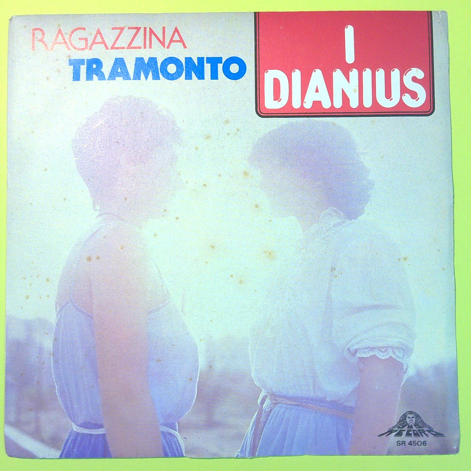RAGAZZINA/TRAMONTO I DIANIUS 45 GIRI SR 4506 1982